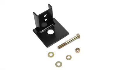 RealTruck Backrack Antenna Brkt 3.5'' Square 7/8'' Hole Safety,Lvrd,Open,LV,SM,TR,TL Fastener Incld