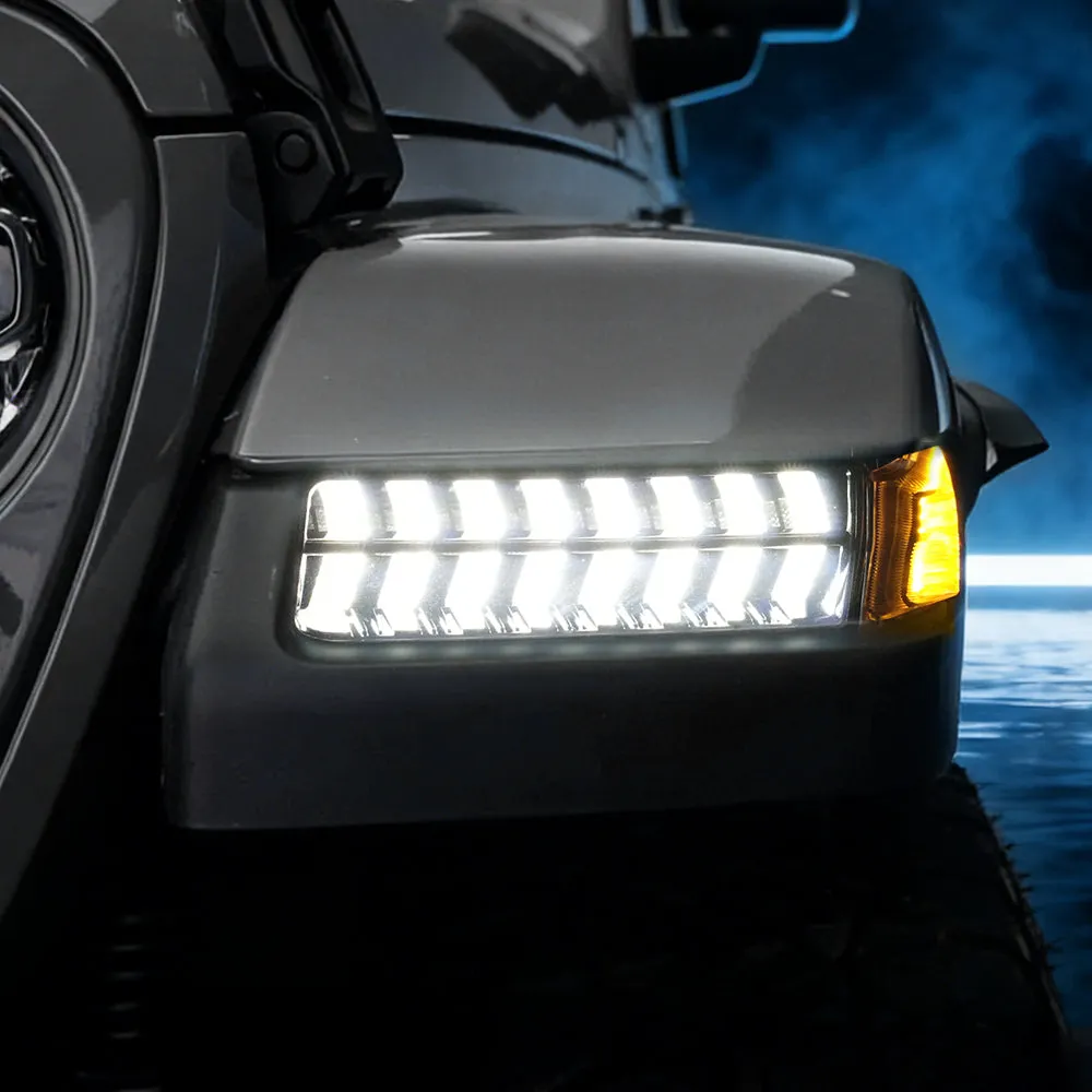 Jeep JL & Gladiator Fender Lights - Smoke DRL & Sequential Turn Signals product image