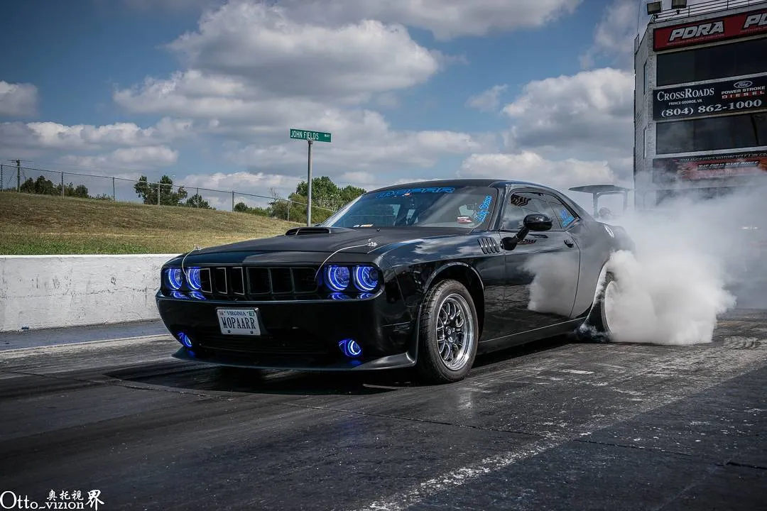 ORACLE Lighting 2008-2014 Dodge Challenger LED Headlight Halo Kit - Standard Mount product image