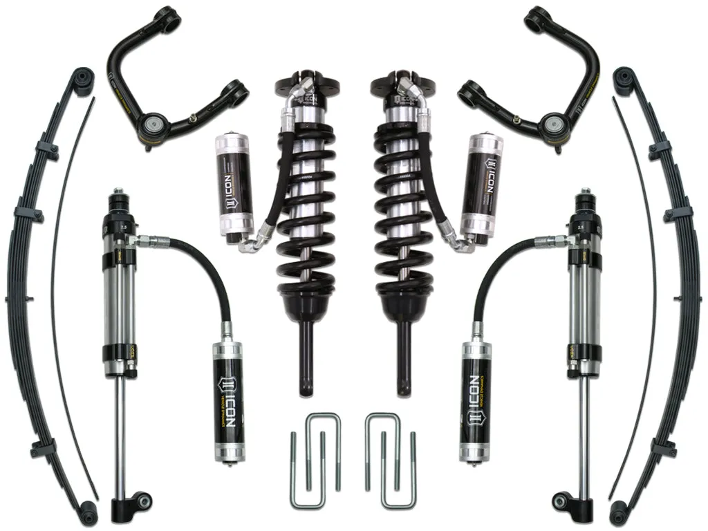 Pricing Only 05-15 Tacoma 0-3.5inch 16-17 0-2.75inch Stage 10 Suspension System w Tubular Ucaorder Components 58735c 1 58450dj 1 51101 1 product image