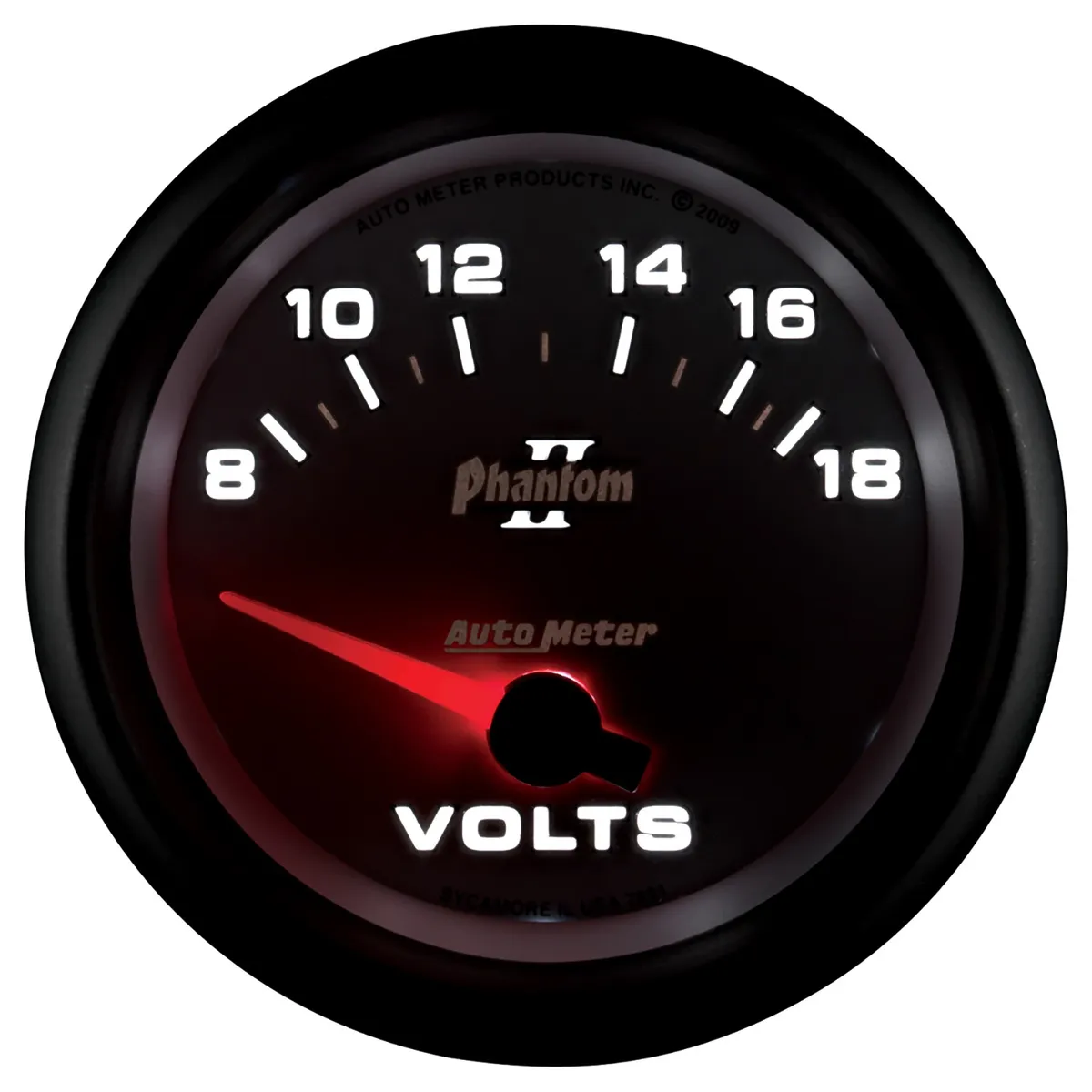 Gauge, Voltmeter, 2 5/8", 18V, Electric, Phantom II product image