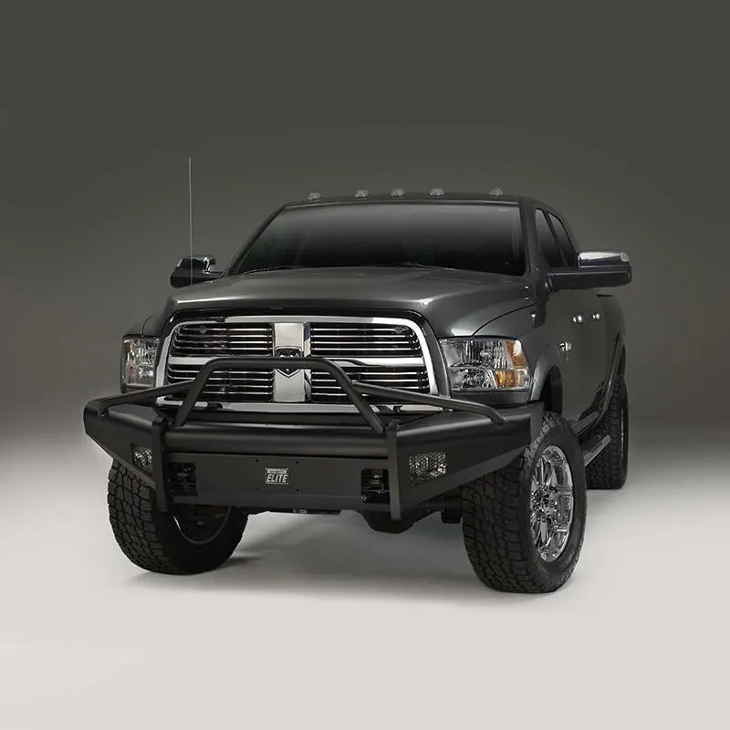 1924 RAM 2500/3500 New Body Style Black Steel Elite Front Bumper W/No Guard product image