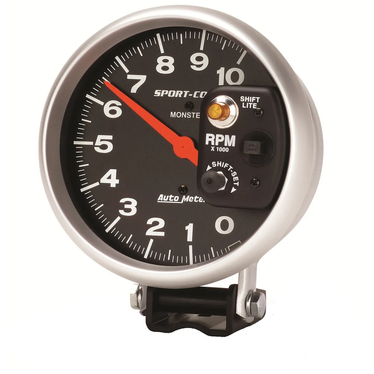 Gauge, Tachometer, 5", 10k RPM, Pedestal w/ int. Shift-Lite, Sport-Comp product image