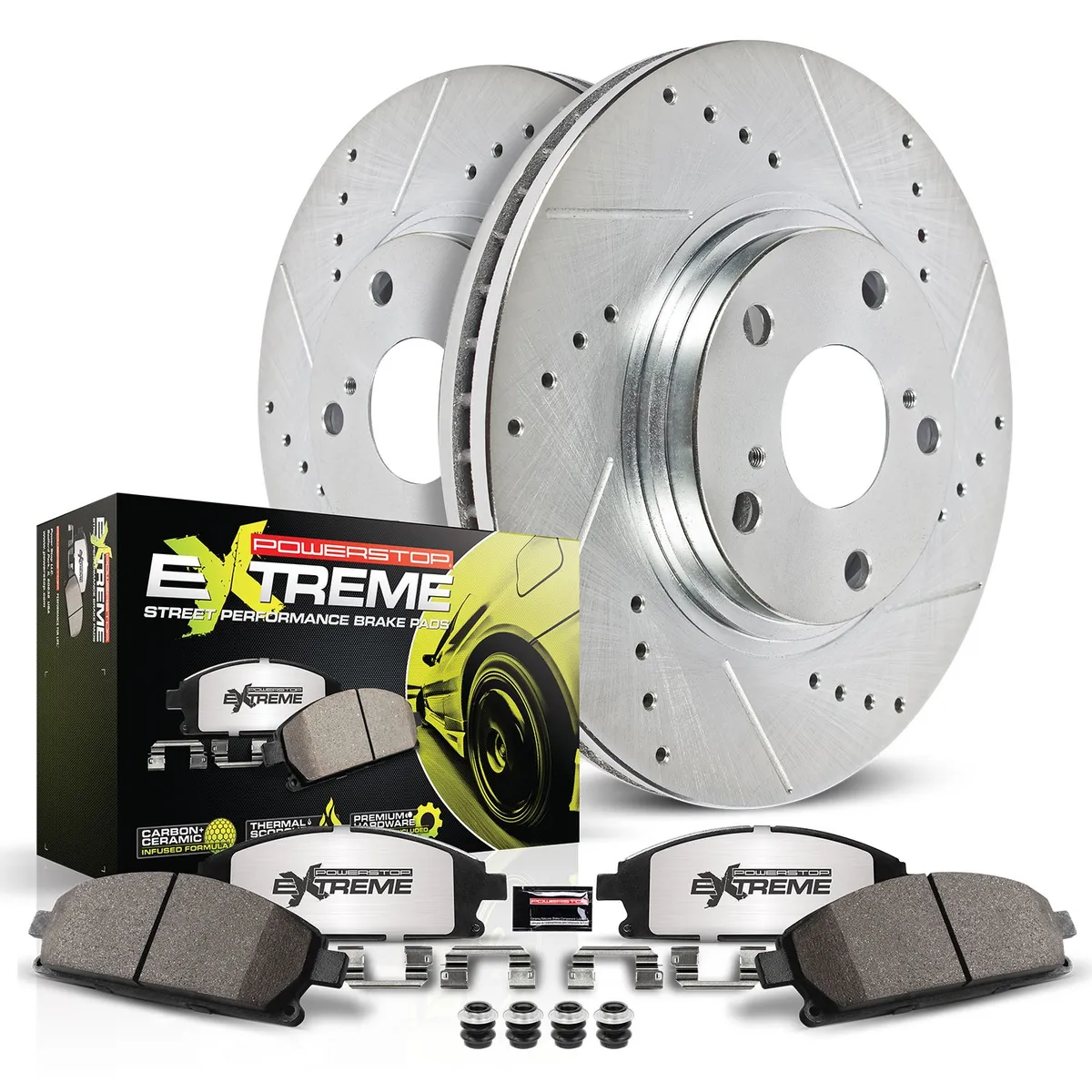Z26 Street Brake Kit Front 1999-2004 Audi a4 1999-2006 Audi a4 Quattro 1998-2001 Audi a6 1998-200 product image