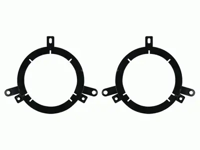 Metra Electronics Speaker Adapter Plates; Adapts 5.25 in. Or 6.5 in. Speaker To Front Door Speaker Location;
