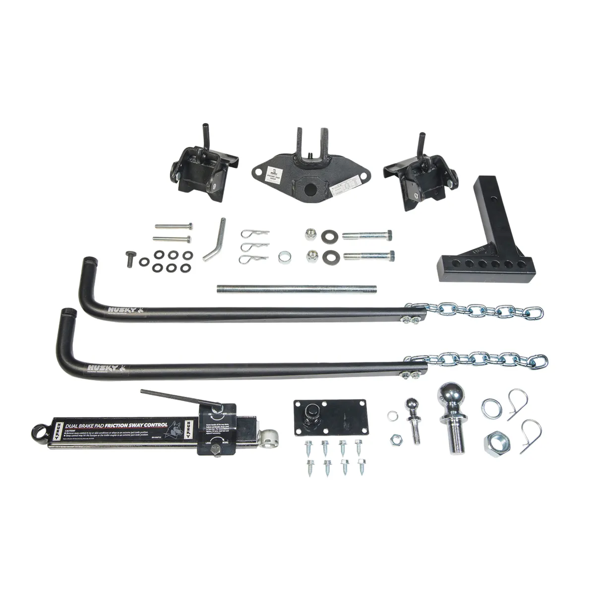 Husky Towing 30849 Rnd Bar 1200 LB Tong With 10 Shank With 2-5/16 Ball With Sway Control Package product image
