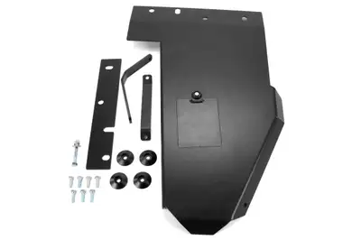 Rock Hard 4X4 Rock Hard 4x4 Steel Long Arm Oil Pan/Transmission Skid Plate - JK