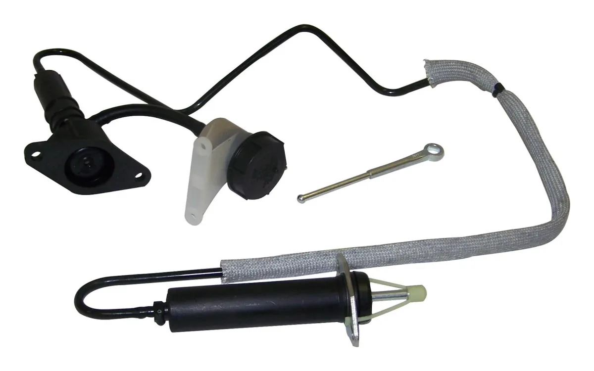 Clutch Hydraulic Assembly; Left Hand Drive; Incl. Clutch Master Cylinder/Slave Cylinder/Hose/Push Rod; product image