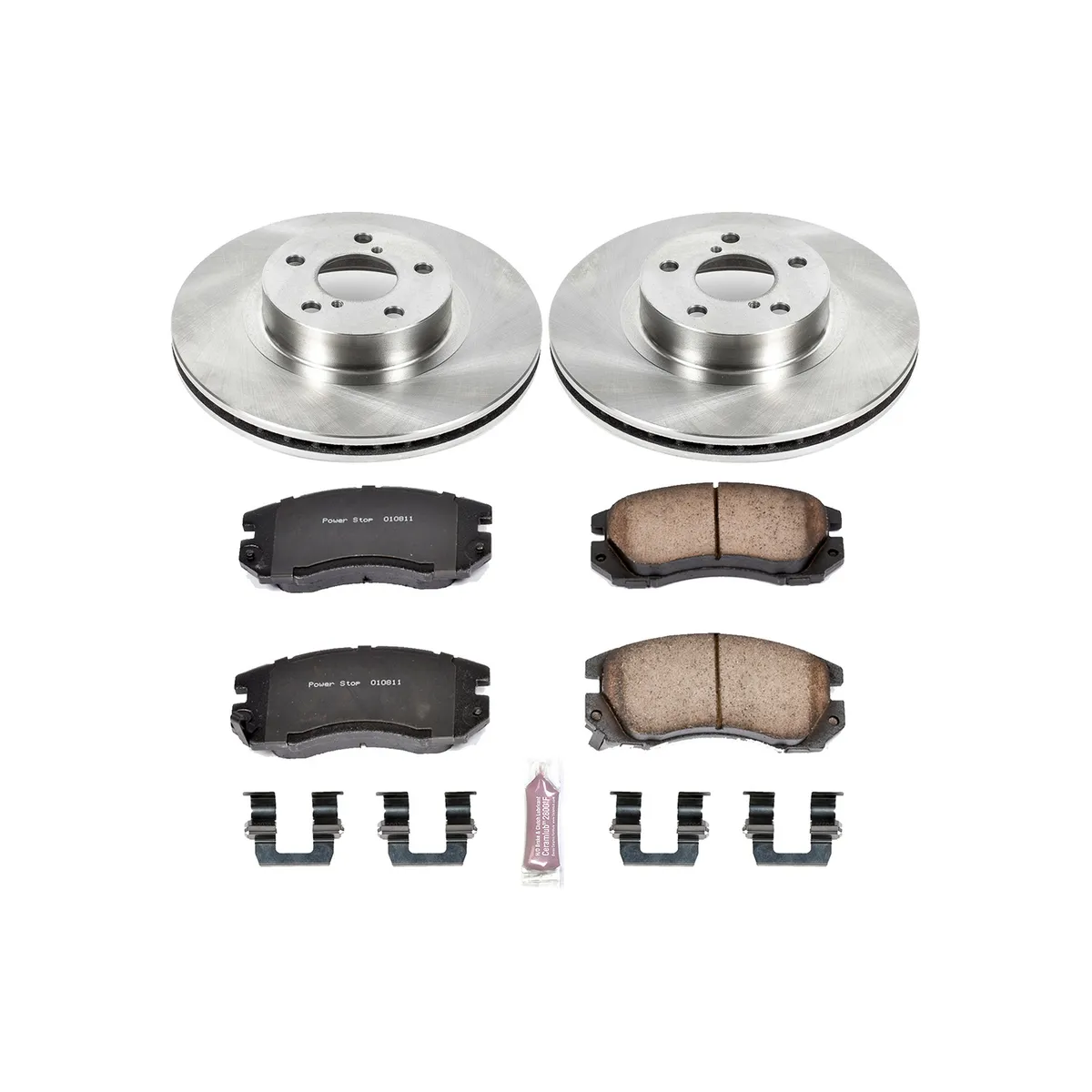 Z17 Direct Replacement Kit: Rotors; Ceramic Pads W/Hardware product image