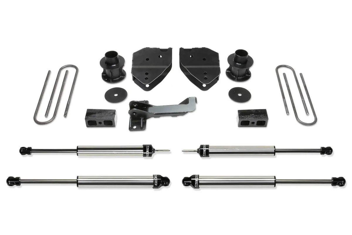 Budget Lift System w/Shock; 4 in. Lift; Incl. Dirt Logic Shocks; product image
