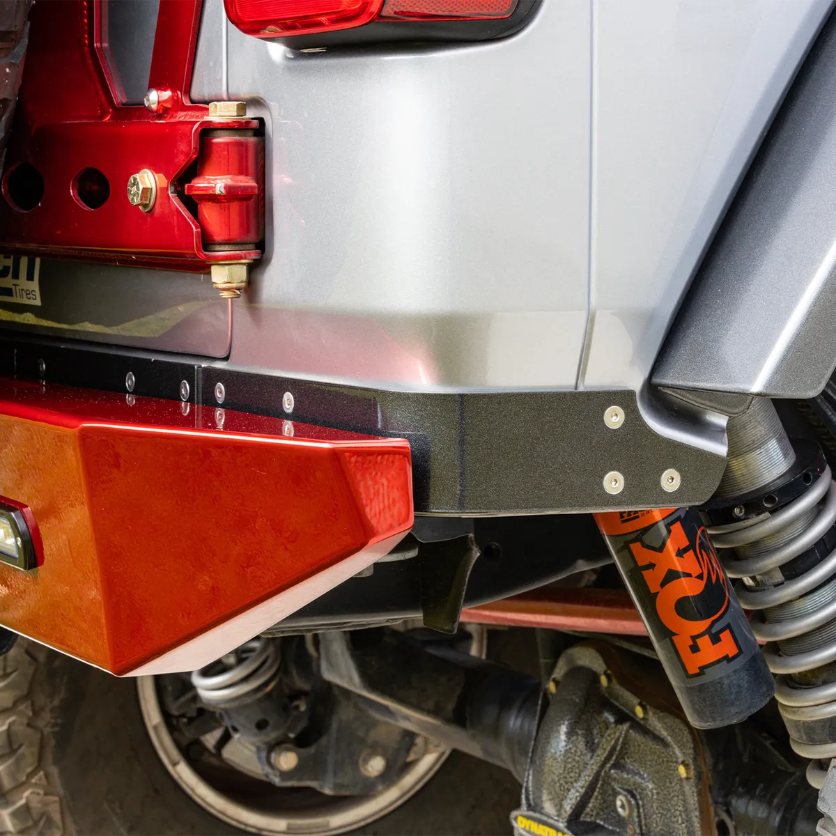 18c Wrangler Corner Trim Guard Kit Raw product image