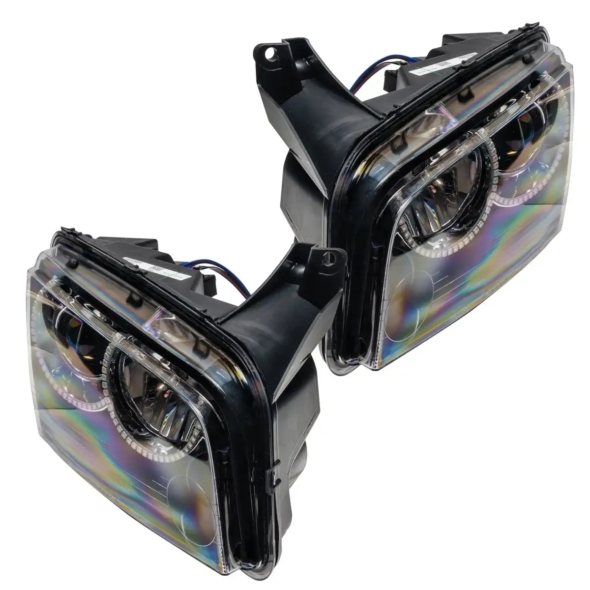 Oracle Lighting 2008-2010 Dodge Charger Pre-Assembled LED Halo Headlights - HID product image