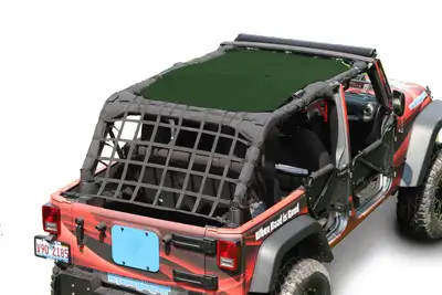 Steinjager Tops and Covers 2007-2009 Fabric Teddy 4 Door Dark Green