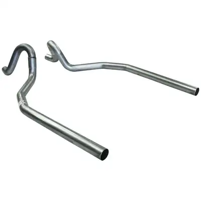 Flowmaster Tailpipes, 2.50" Mandrel Bent Tubing for 78-88 GM G-Body, 16 Gauge Aluminized Steel: 1 pr