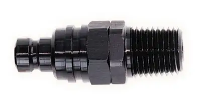 jiffytite Q/R Male 1/8in NPT Plug Black