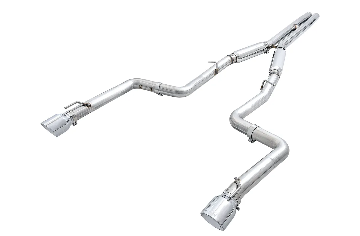 AWE Touring Edition Exhaust for 15+ Charger 6.4 6.2 SC - Non-Resonated - Diamond Black Tips product image