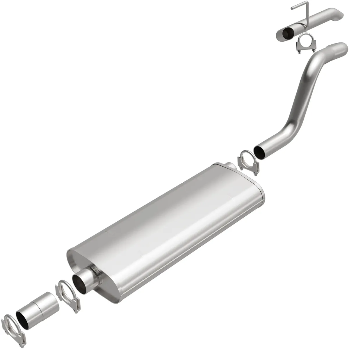 BRExhaust 1999-2004 Jeep Grand Cherokee 4.7L | 1999-2004 Jeep Grand Cherokee 4.0L Direct-Fit Exhaust System Kit 106-0018 product image