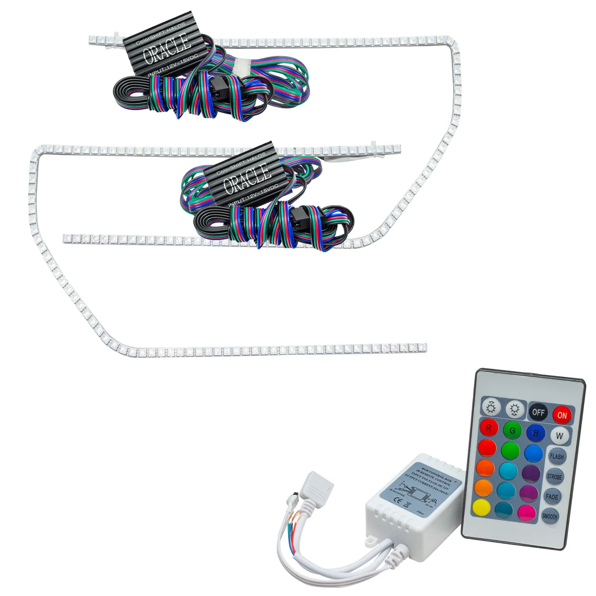 2203-504 - Ford F-150 / Raptor 2009-2014 ORACLE ColorSHIFT Perimeter Halo Kit product image