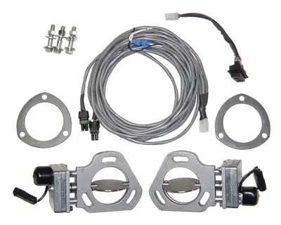 Pypes Performance exhaust Dual Exhaust Electric Dump Cutout Natural Finish Hardware Incl Aluminum And 304 Stainless Steel Material Pypes Exhaust