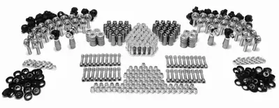 Steinjager Steinjäger Builders Kit Rod End Kits 3/4-16 RH and LH Chrome Moly Housing, Nylon Race Fits 1.500 x 0.250 Tubing 40 Rod Ends