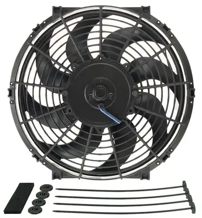 Derale 12 Tornado Electric Puller Fan, Standard Mounting Kit