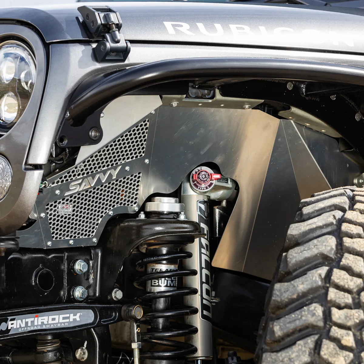 0718 Wrangler Front Inner Fender Liner Raw product image