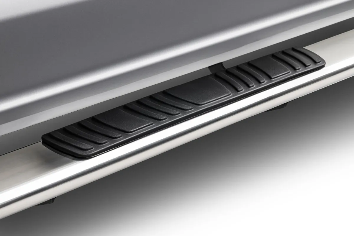 Go Rhino 685415587PS - 5 OE Xtreme Low Profile SideSteps With Mounting Bracket Kit - Polished Stainless Steel product image