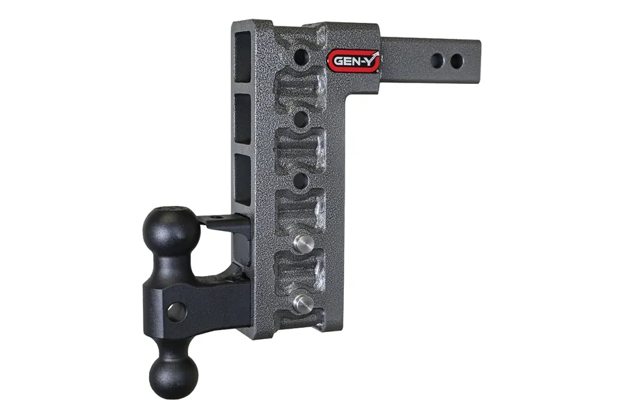 GEN-Y Hitch Mega-Duty 10in Drop Hitch w/ Dual-Ball Mount and Pintle Lock product image