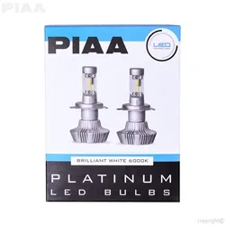 H11 Platinum LED Replacement Bulb; 25W; 6000K; 4000LM; Twin Pack; product image