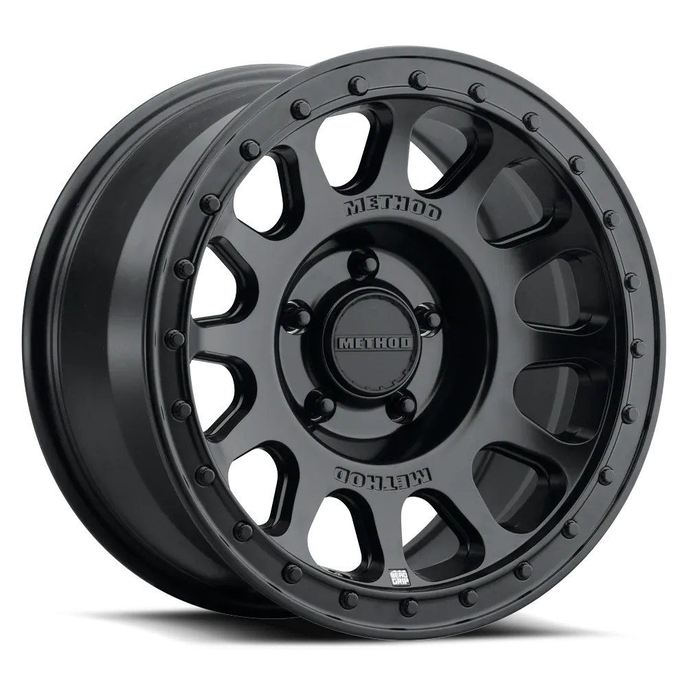 Method Race Wheels 709 HD Series Bead Grip Wheel, 18x9 6x5.5 12mm - Matte Black - Bronco 2021+ product image