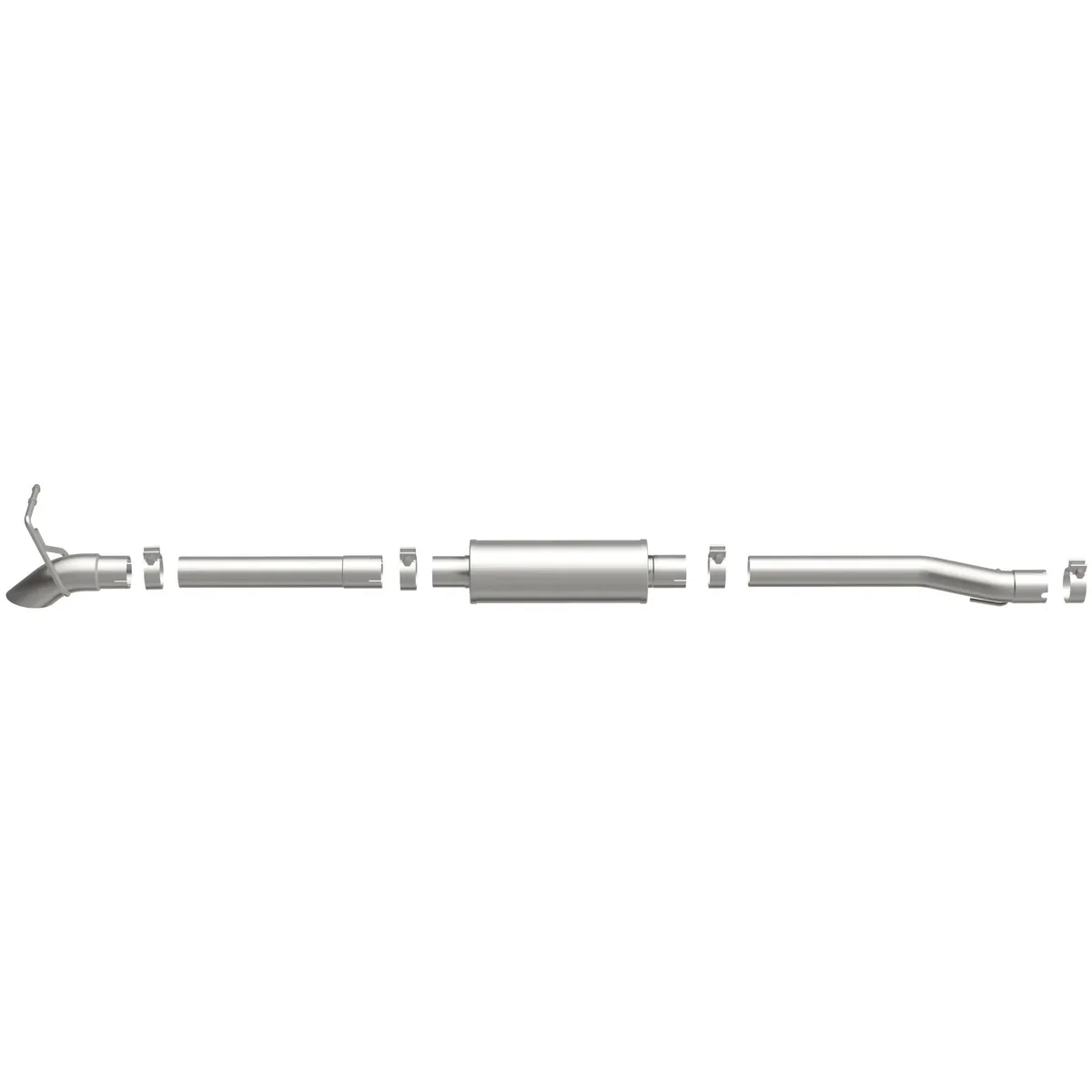 MagnaFlow 2007-2011 Jeep Wrangler 3.8L Off Road Pro Series Cat-Back Performance Exhaust System 17120 product image