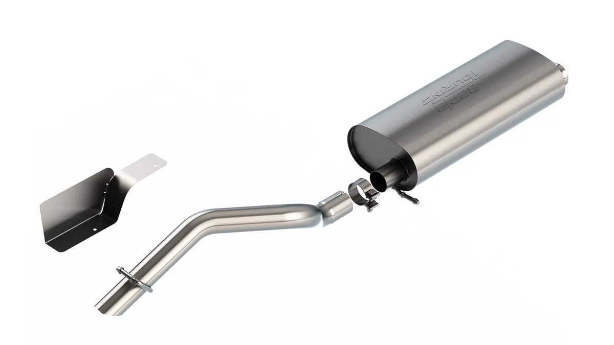 Borla 18c Wrangler JL 3.6l Catback Touring Climber Exhaust System w/ 2.5in Turn Down