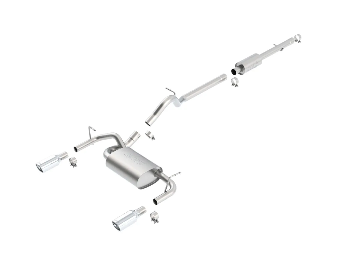 Borla Borla Performance Touring Dual Cat-Back Exhaust System w/Polished Tip