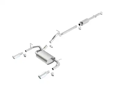 Borla Borla Performance Touring Dual Cat-Back Exhaust System w/Polished Tip