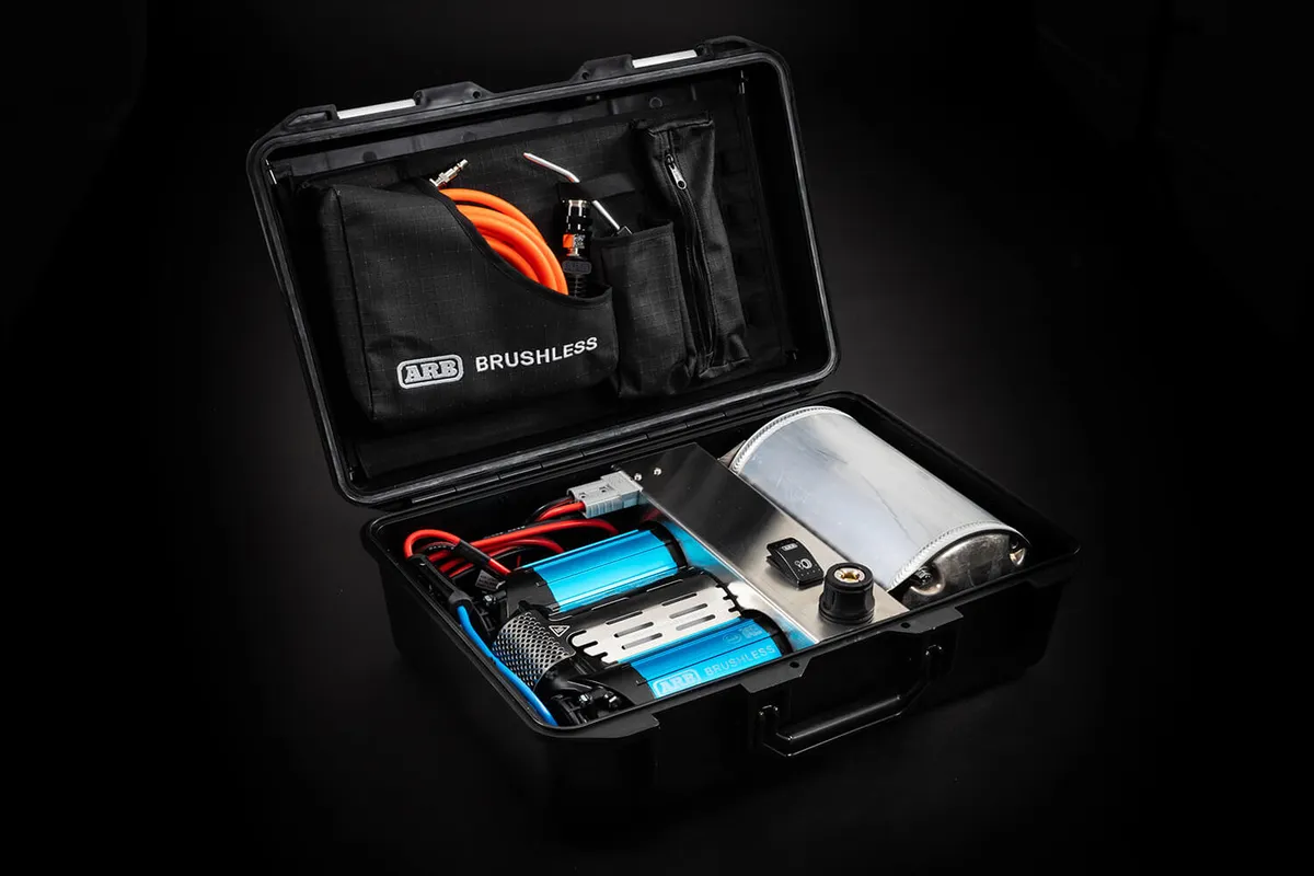 ARB - CKBLTP12 - Brushless Twin Motor Portable 12V Air Compressor product image