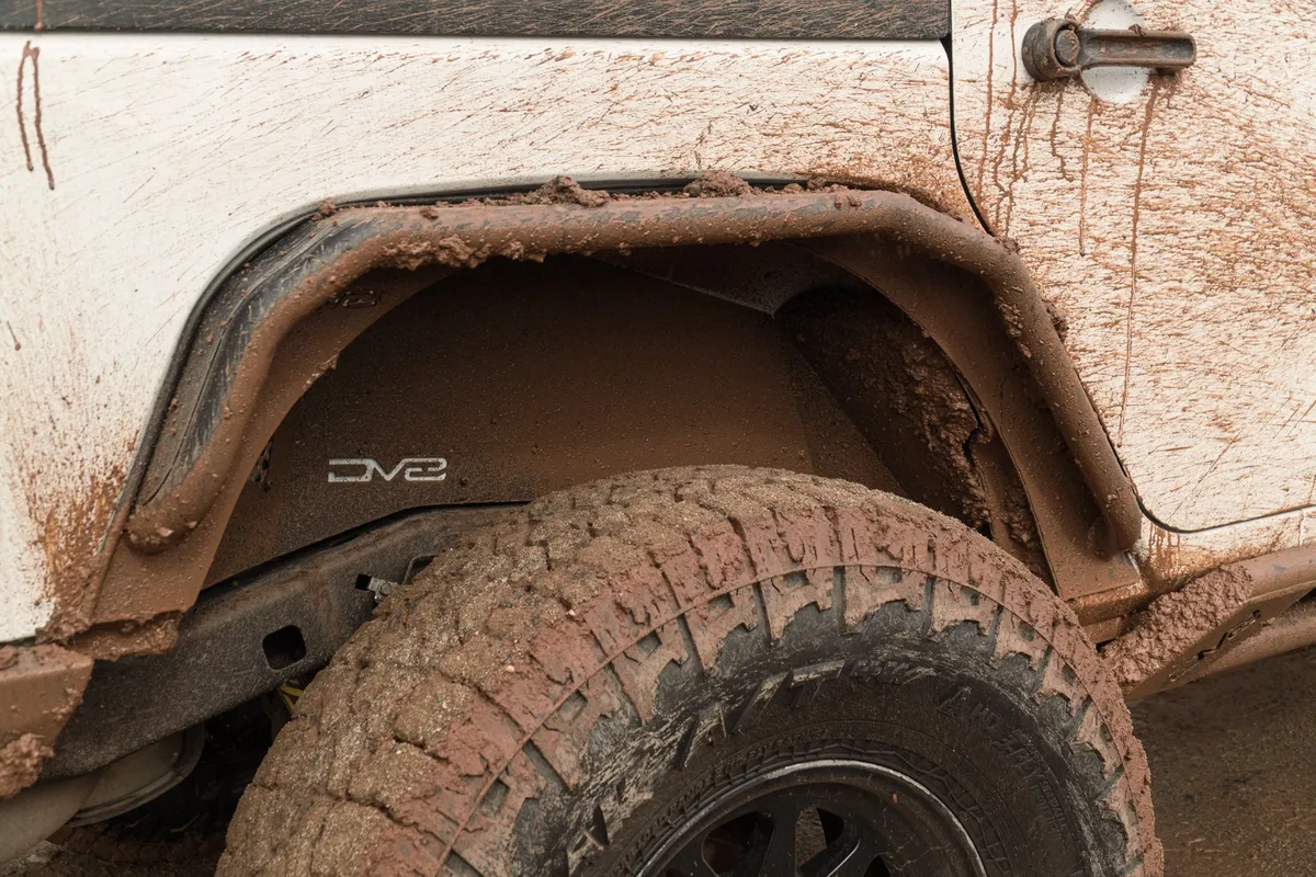 DV8 2007-2018 Jeep Wrangler JK Rear Inner Fenders INFEND-10RB product image
