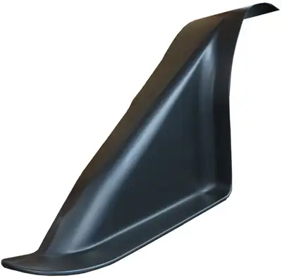 True Performance & Fabrication Fender Left Asphalt Outlaw Black