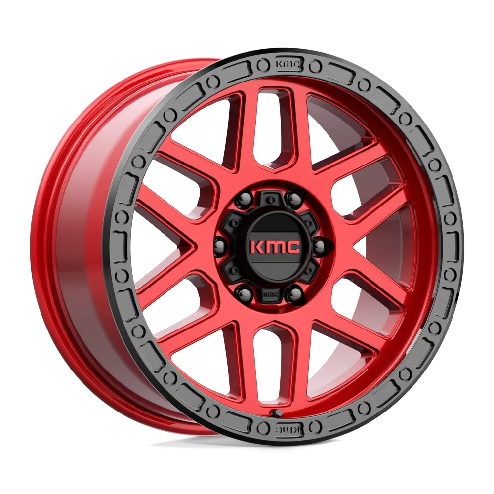 Km544 17x9 6x139.70 Satin Black w/ Gloss Black Lip (18 Mm) product image