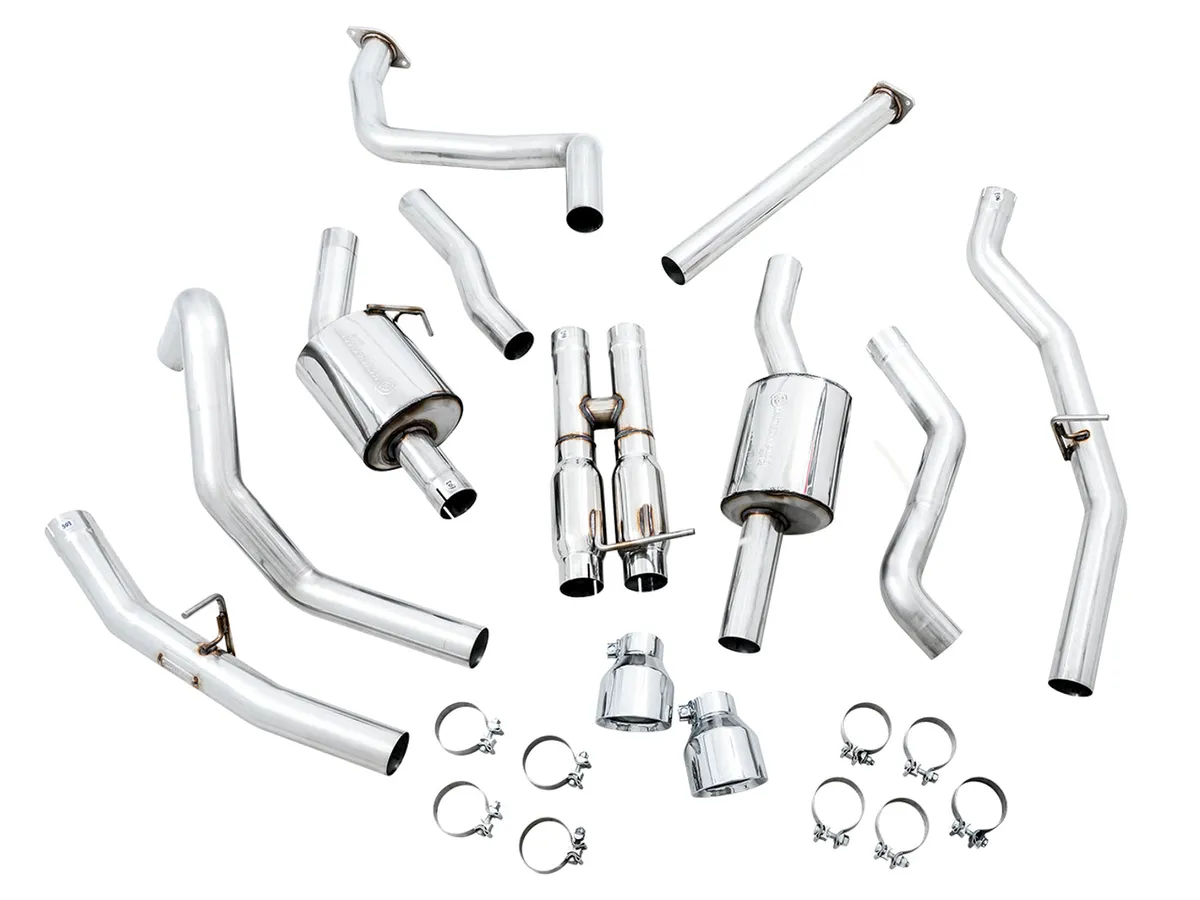 Awe 0fg Catback Exhaust For RAM Trx - Chrome Silver Tips product image