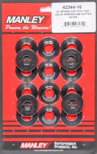 Manley Manley 42344-16 Manley Valve Spring Seat, SPRING CUP-ID 1.500