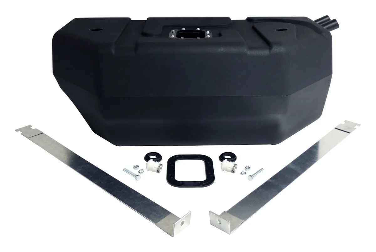 Fuel Tank Kit; w/20 Gallon Tank; Incl. Fuel Tank/Upper Straps/Sending Unit Gasket/2 Vent Valves/2 Vapor Seals; product image