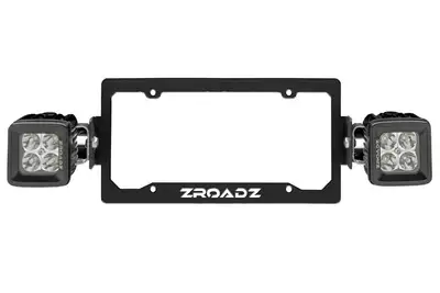 ZROADZ Off Road Products Zroadz LED License Plate Bracket Mount Kit