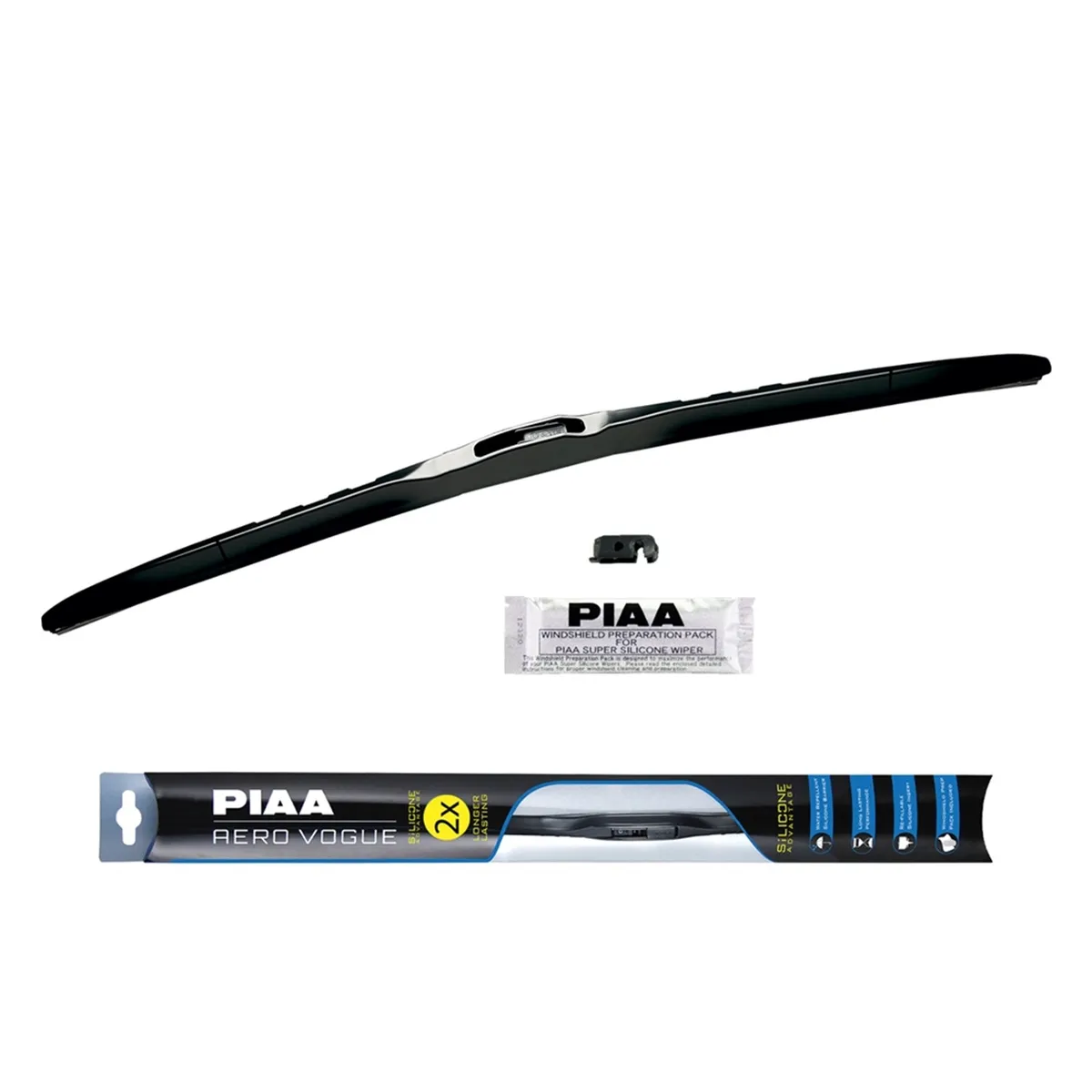 Aero Vogue Premium Hybrid Silicone Wiper Blade; 22 in.; 550mm; Single; product image