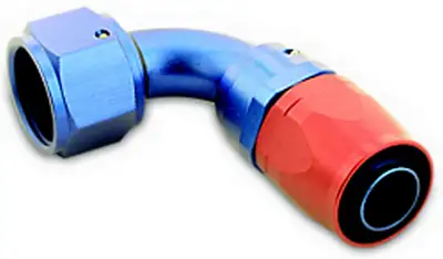 A-1 Racing Products Hose End #6 90 Degree Swivel