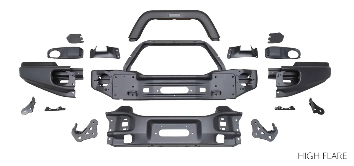 AEV EX Front Bumper for JL Wrangler and JT Gladiator product image