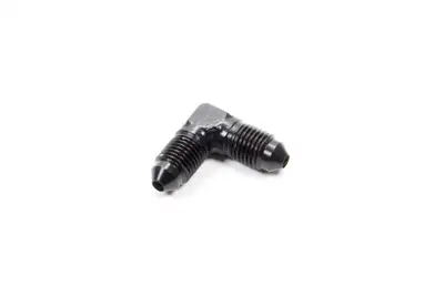 Aeroquip #3 Flare 90 Deg Elbow Union Black