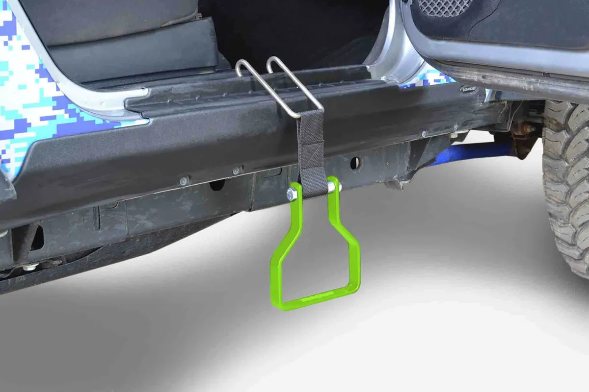 Steinjäger Exterior Accessories Wrangler TJ 1997-2006 Steps Neon Green product image