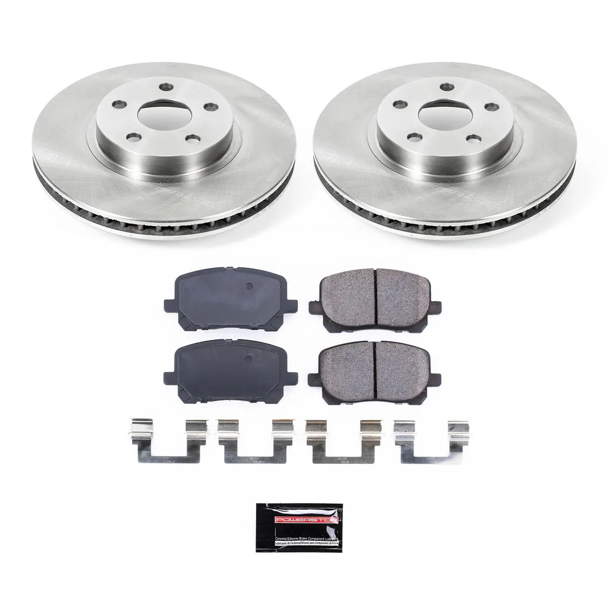 Autospecialty Brake Kit Front 2003-2008 Pontiac Vibe 2003-2008 Toyota Corolla 2003-2008 Toyota Matrix product image