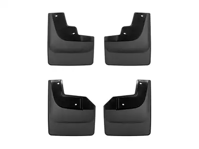 Weathertech WeatherTech Black No Drill Mudflaps Ford F-150 Raptor 2021 +