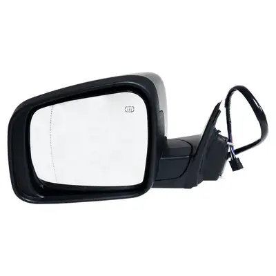 Crown Automotive Jeep Replacement Crown Automotive Jeep Replacement 5SG25AXRAB Left Power, Heated, Power-Folding Mirror for 14-16 WK Grand Cherokee, Black